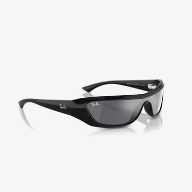 Ray-Ban Xan Unisex Siyah Güneş Gözlüğü