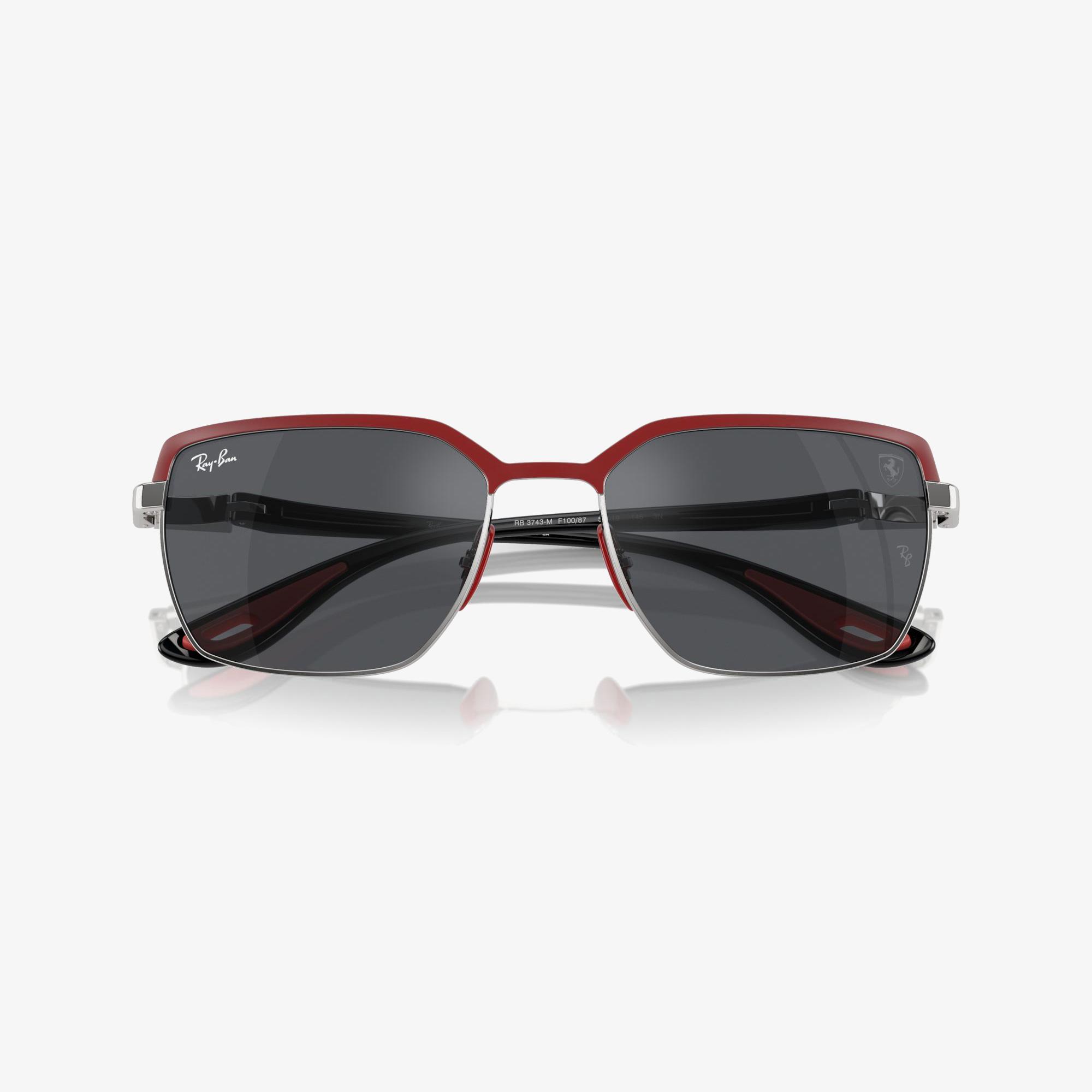 RAY-BAN Rb3743M Scuderia Ferrari Collection Unisex Kırmızı Güneş Gözlüğü