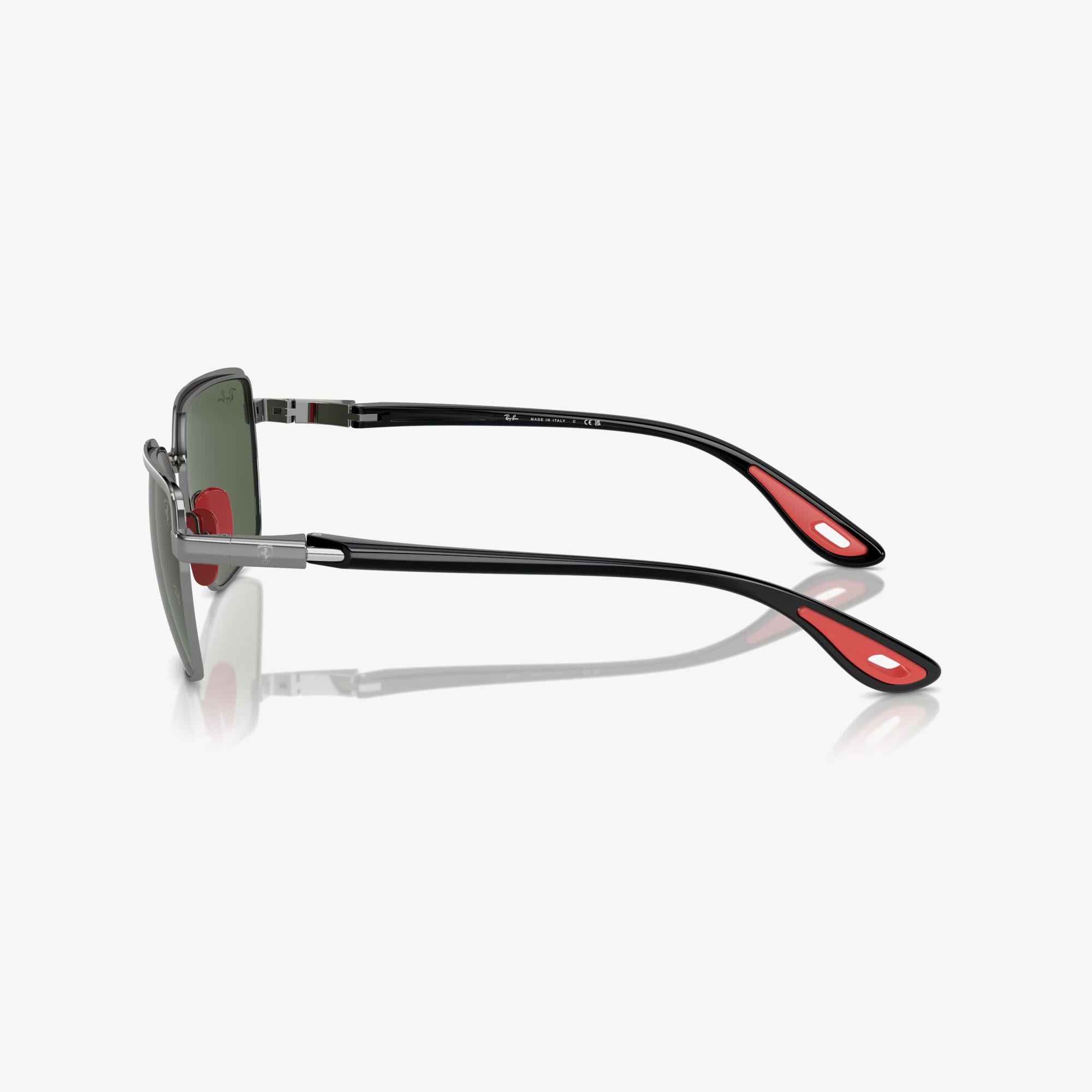 RAY-BAN Rb3743M Scuderia Ferrari Collection Unisex Gri Güneş Gözlüğü
