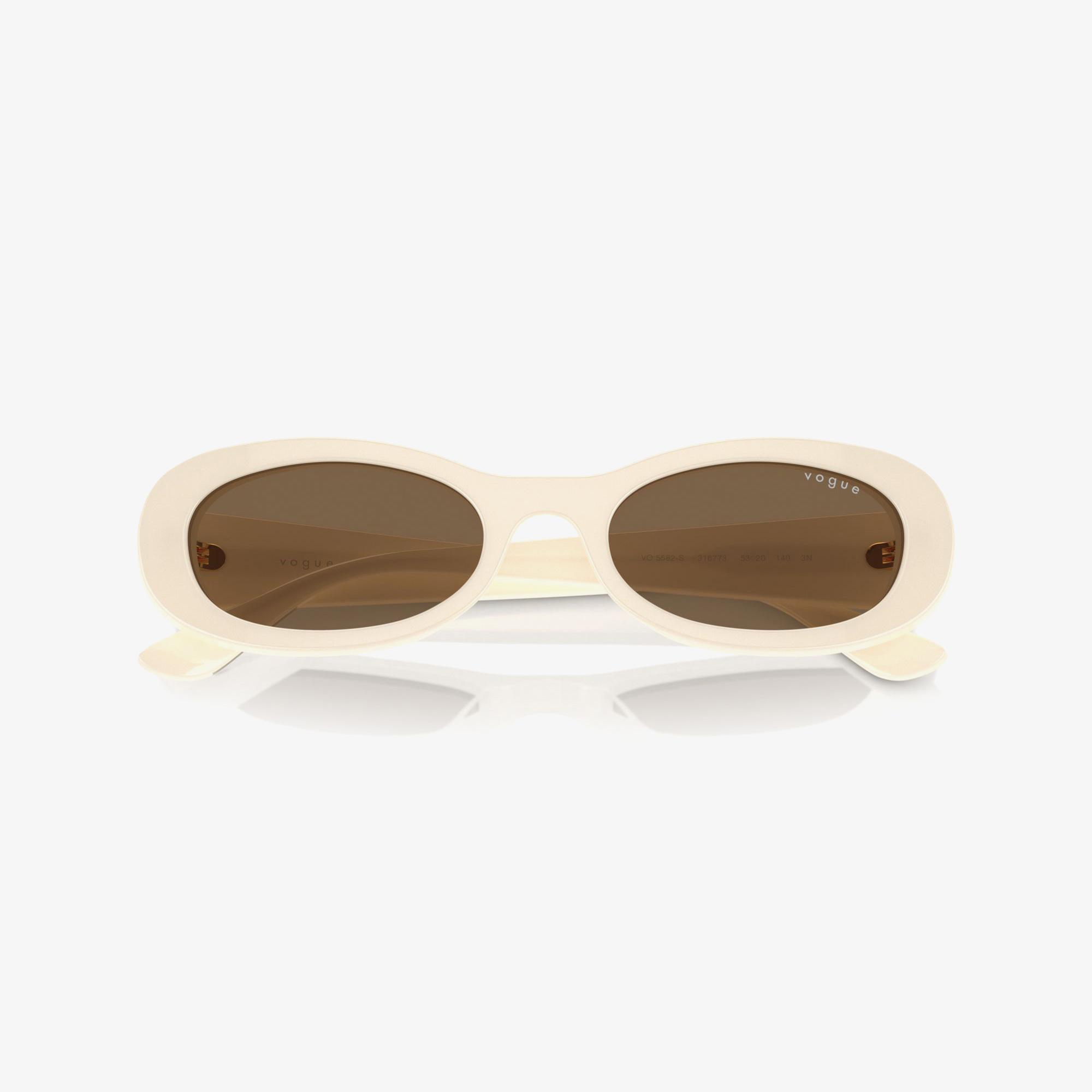 VOGUE Vo5582S Kadın Krem Rengi Güneş Gözlüğü
