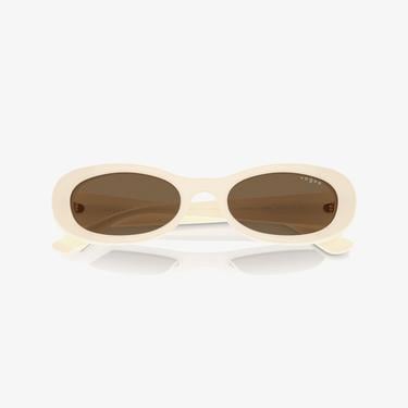  VOGUE Vo5582S Kadın Krem Rengi Güneş Gözlüğü