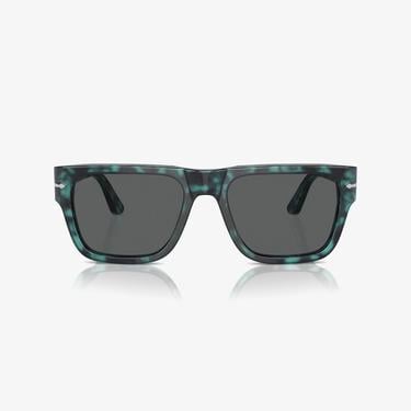  PERSOL Po3348S Unisex Mavi Güneş Gözlüğü