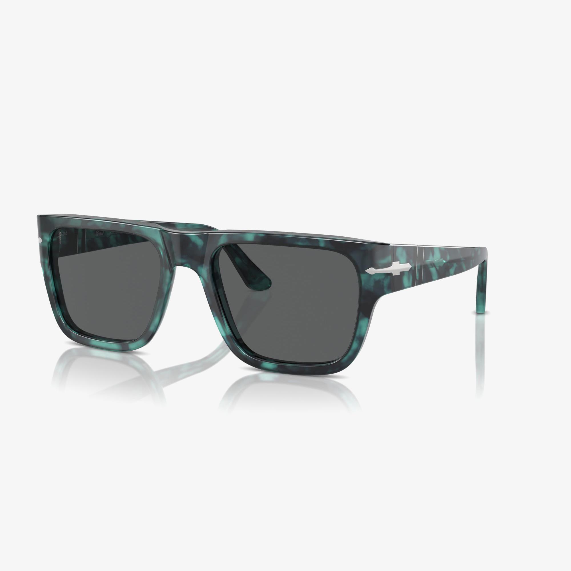 PERSOL Po3348S Unisex Mavi Güneş Gözlüğü