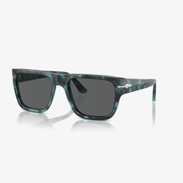  PERSOL Po3348S Unisex Mavi Güneş Gözlüğü