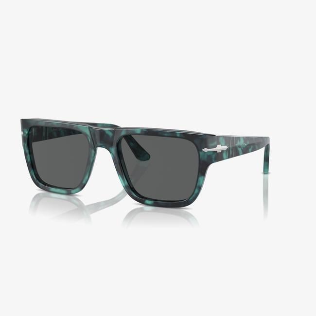  PERSOL Po3348S Unisex Mavi Güneş Gözlüğü