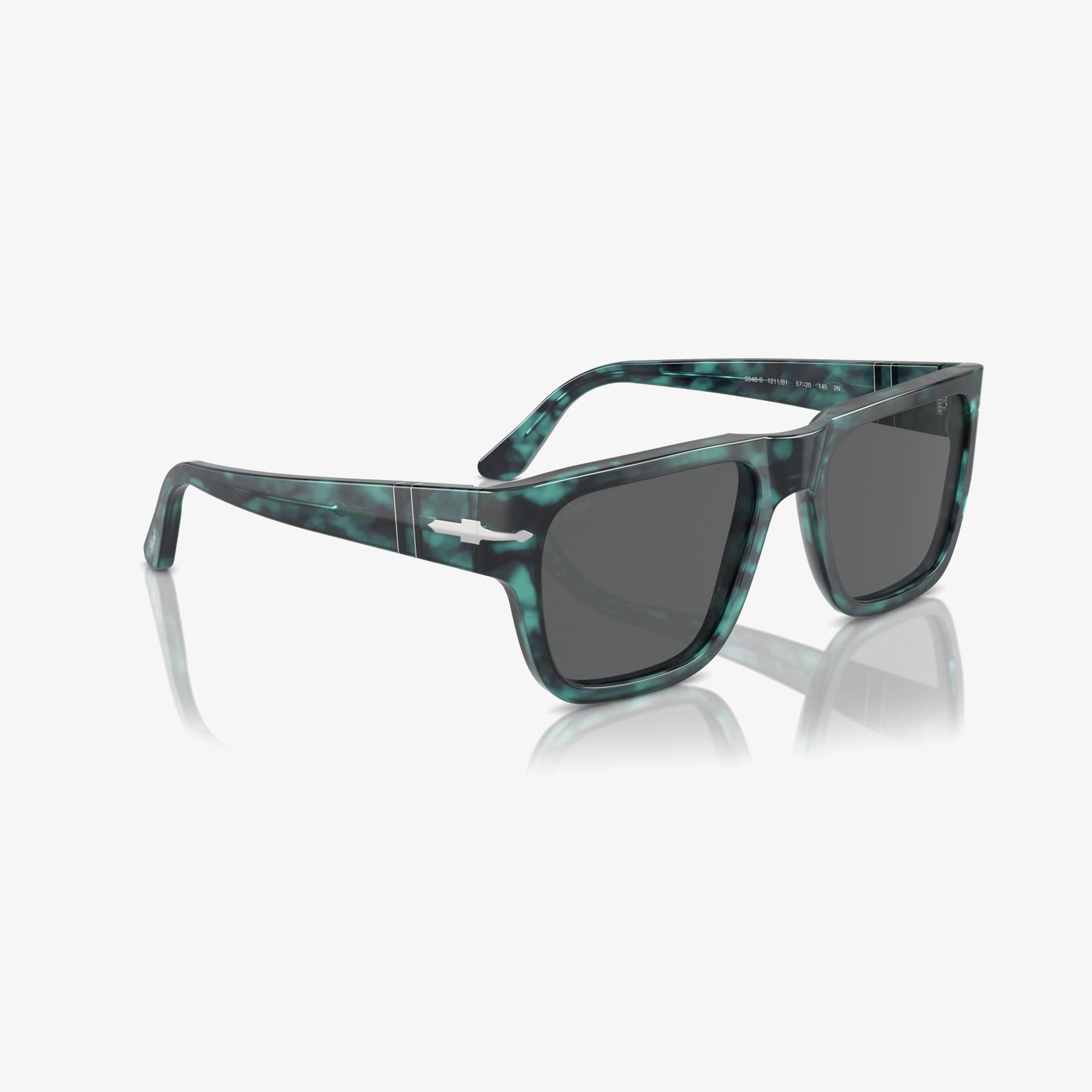 PERSOL Po3348S Unisex Mavi Güneş Gözlüğü