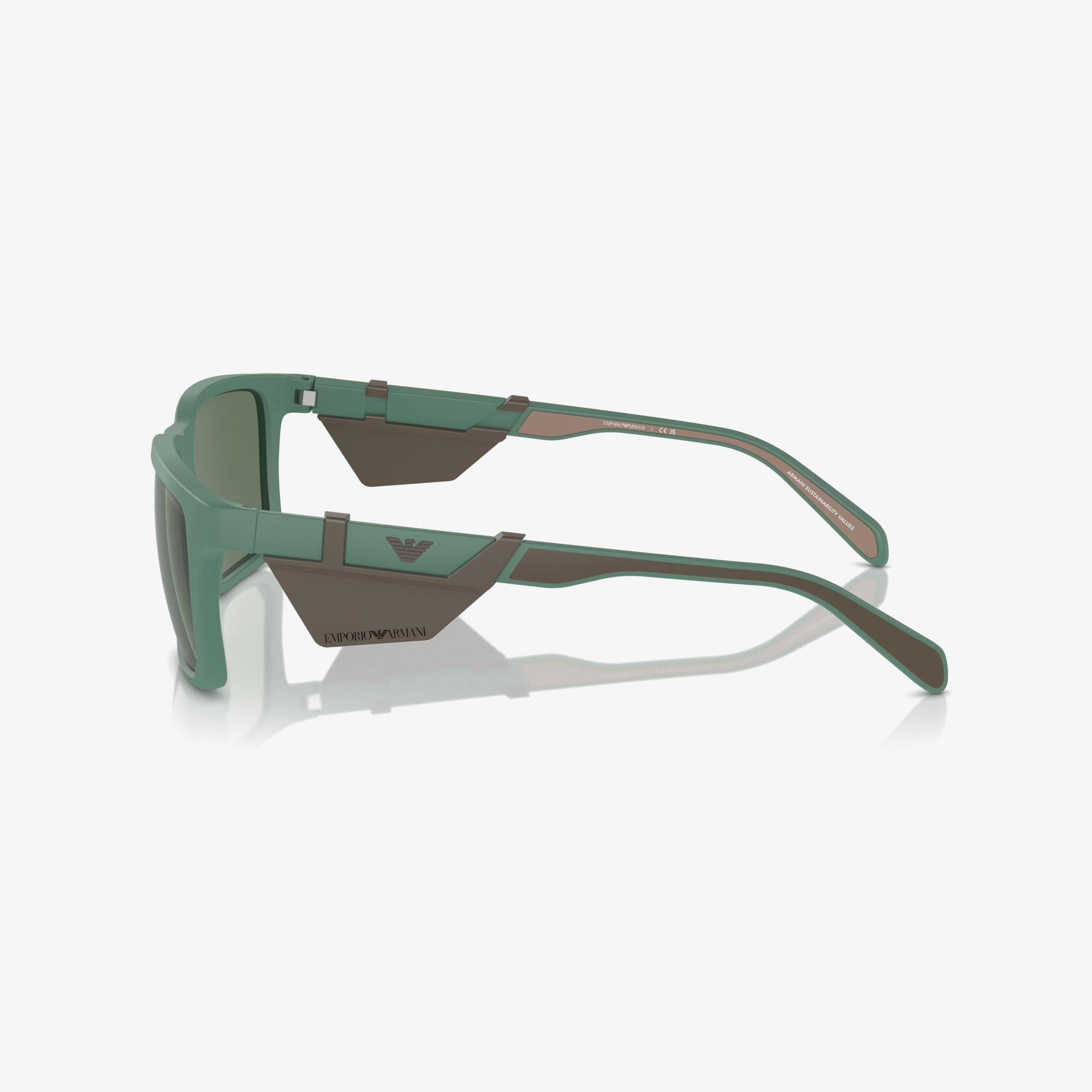 EMPORIO ARMANI Ea4219 Erkek Yeşil Güneş Gözlüğü