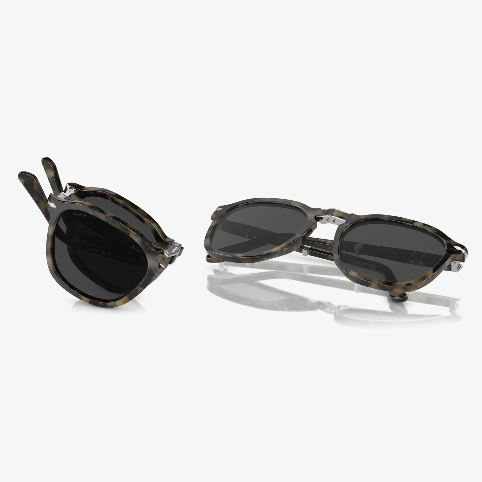 PERSOL Po3345S Unisex Kahverengi Güneş Gözlüğü
