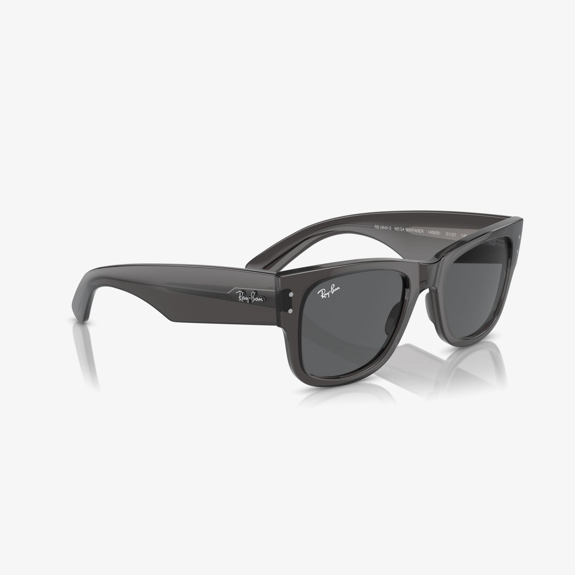 RAY-BAN Mega Wayfarer Unisex Siyah Güneş Gözlüğü