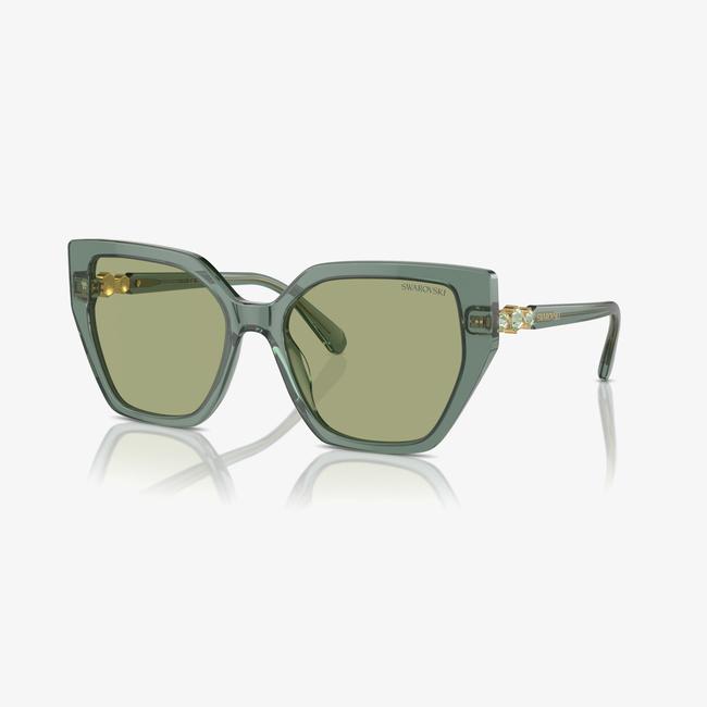  Swarovski Sk616 Kadın Yeşil Güneş Gözlüğü