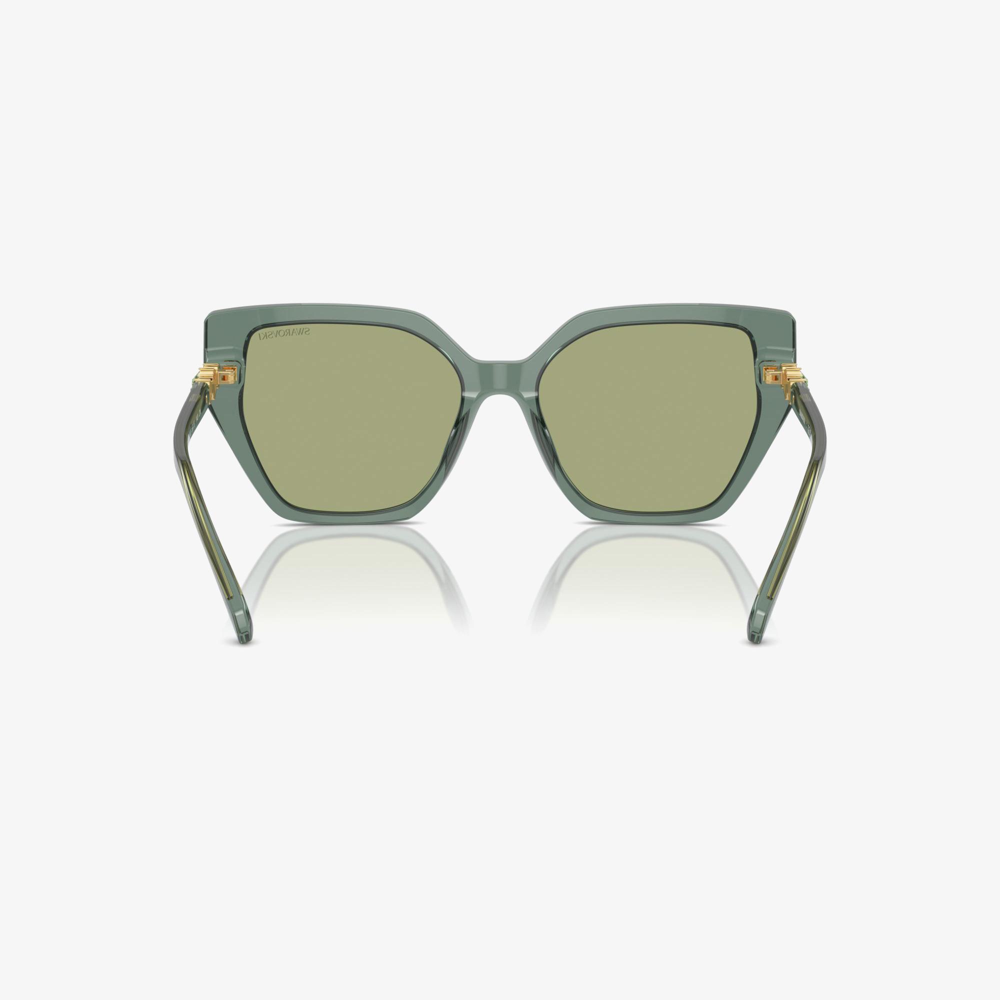 Swarovski Sk616 Kadın Yeşil Güneş Gözlüğü