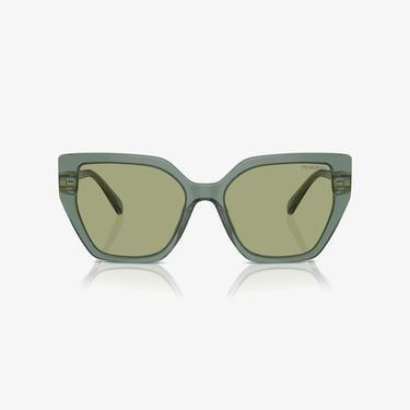  Swarovski Sk616 Kadın Yeşil Güneş Gözlüğü