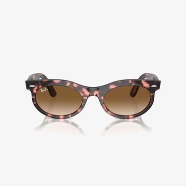  RAY-BAN Wayfarer Oval Unisex Pembe Güneş Gözlüğü