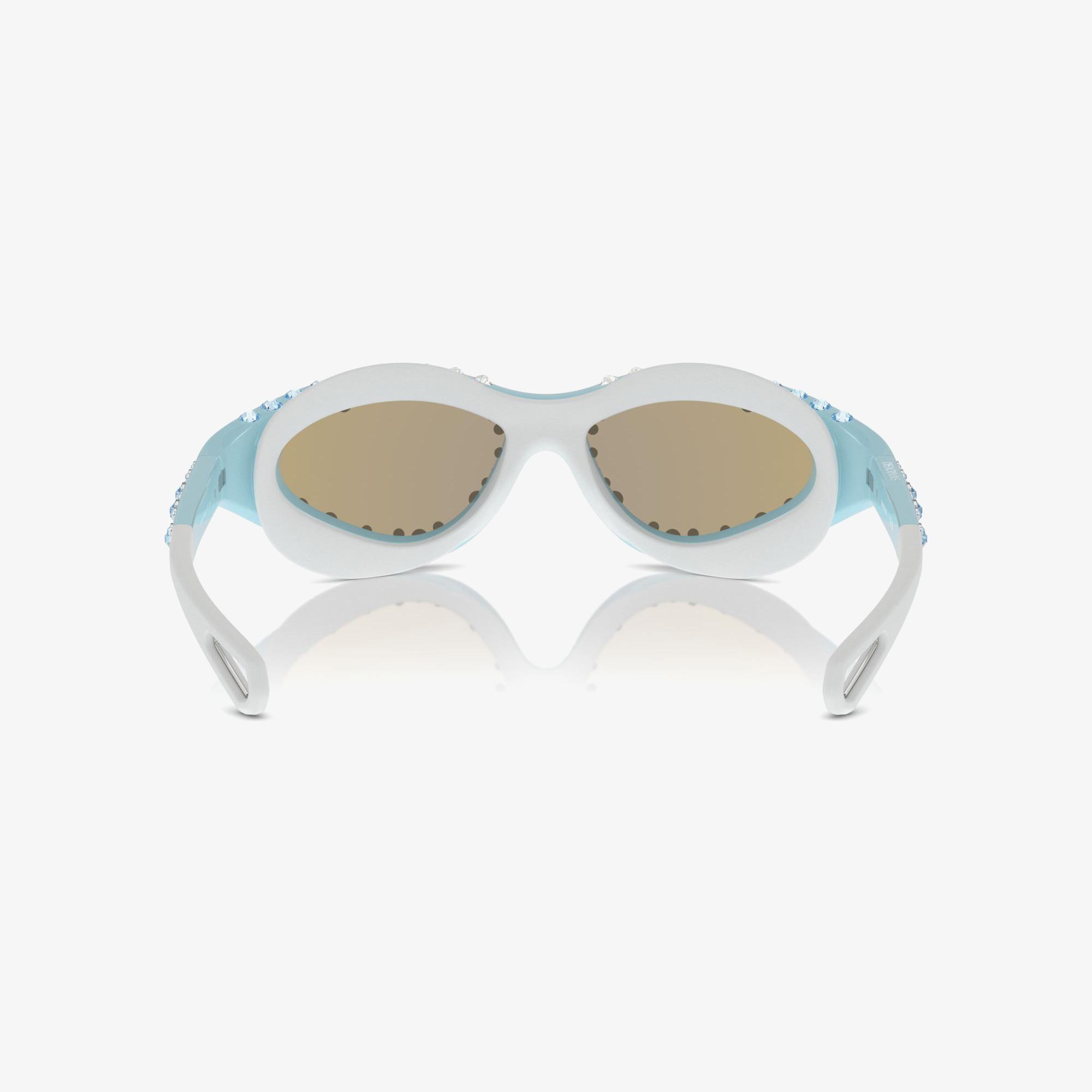 Swarovski Sk624 Kadın Mavi Güneş Gözlüğü