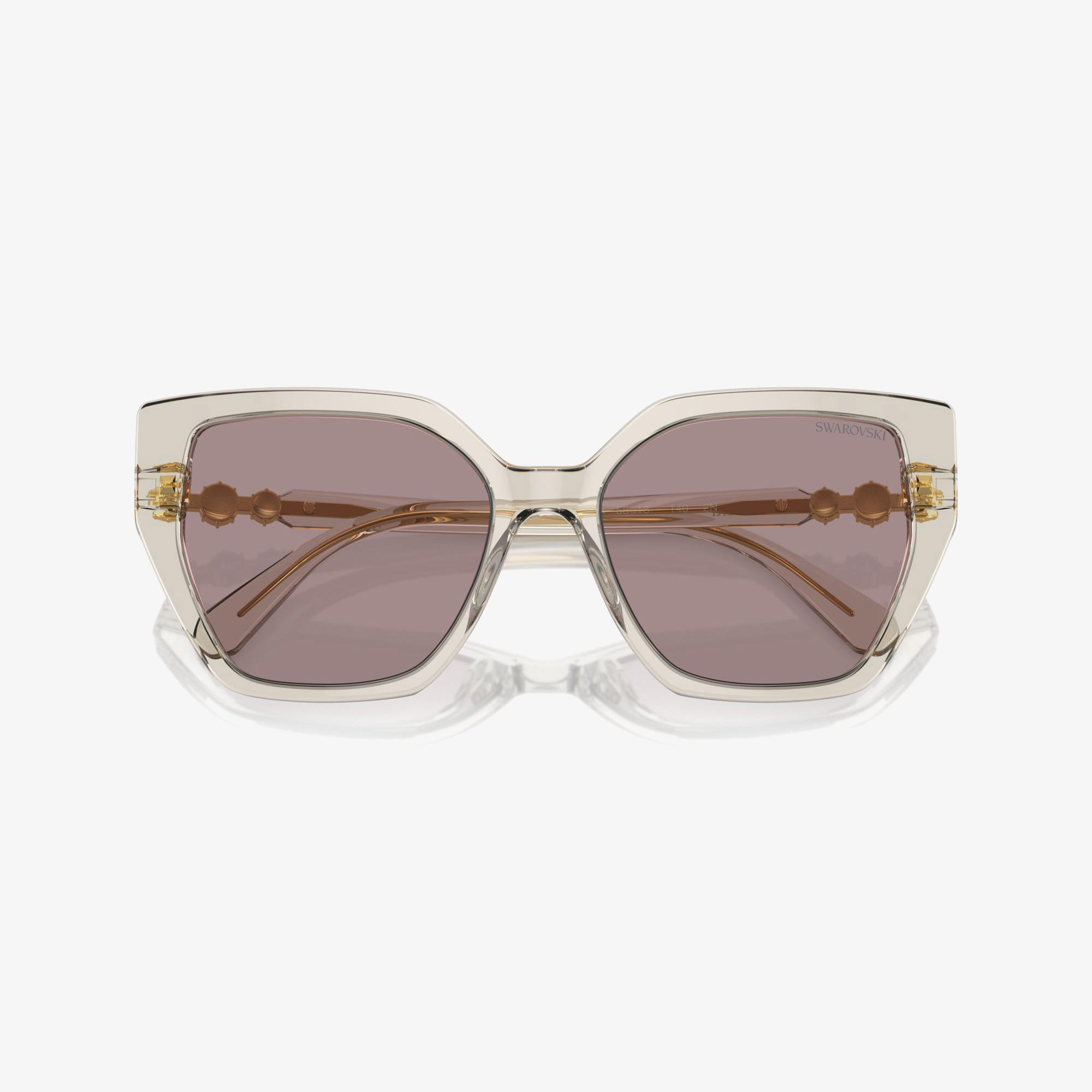 Swarovski Sk616 Kadın Bej Güneş Gözlüğü