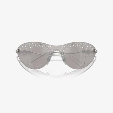  Swarovski Sk723 Kadın Gri Güneş Gözlüğü