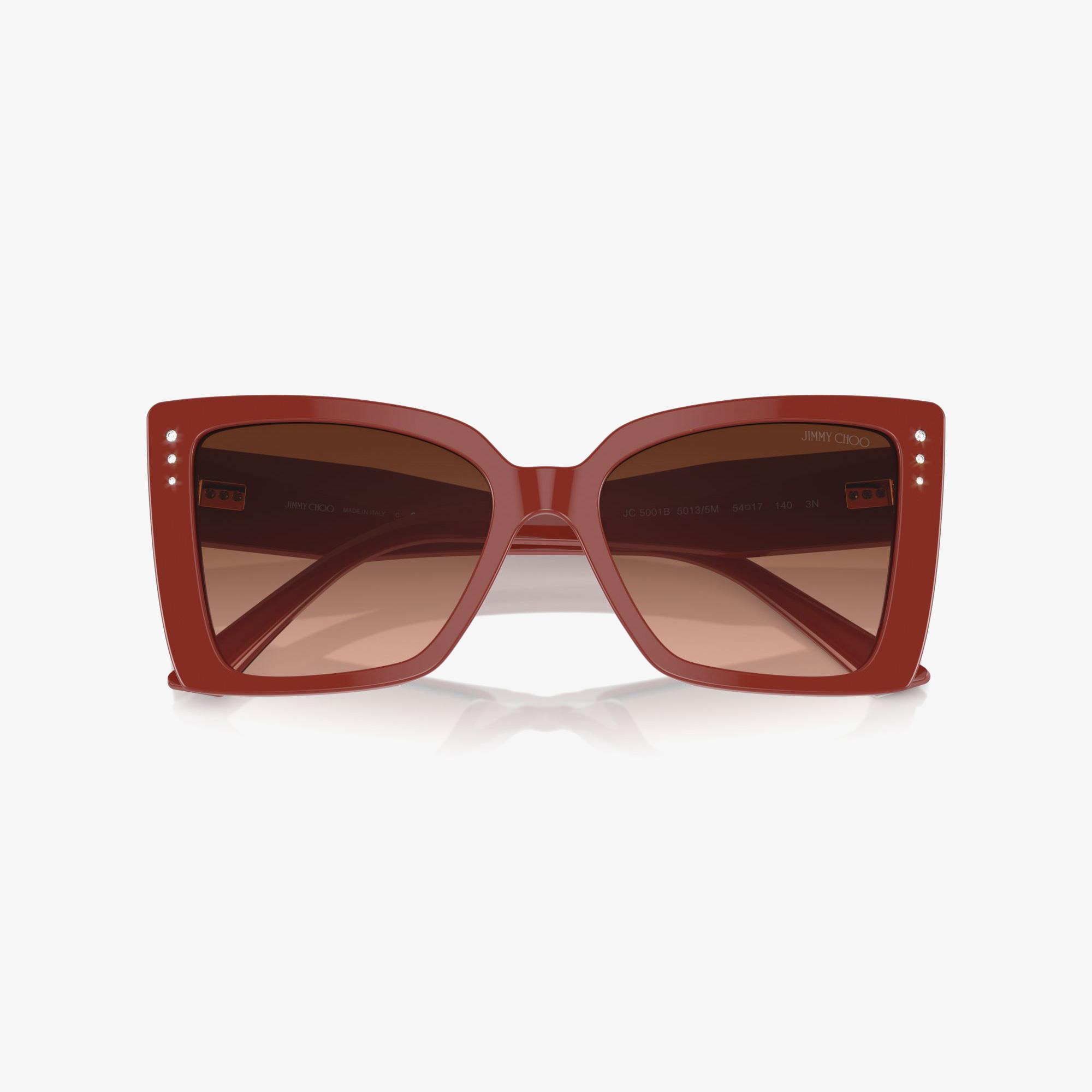 JIMMY CHOO Jc51B Kadın Kırmızı Güneş Gözlüğü