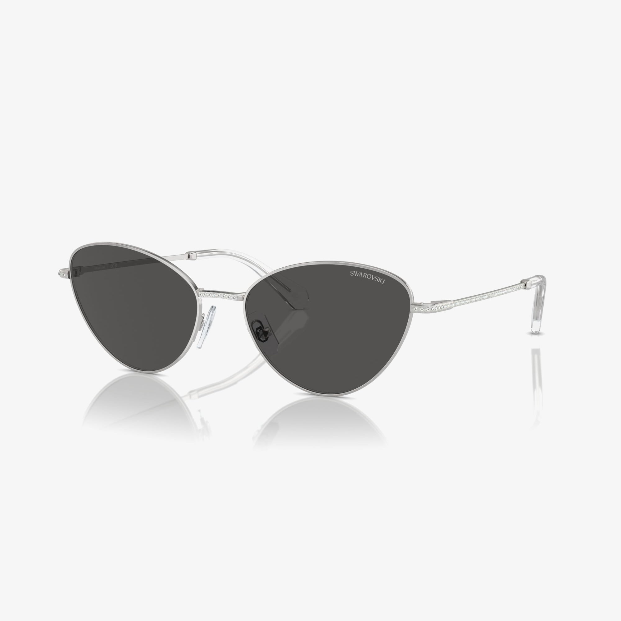  Swarovski Sk714 Kadın Gümüş Güneş Gözlüğü