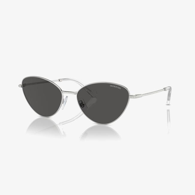  Swarovski Sk714 Kadın Gümüş Güneş Gözlüğü