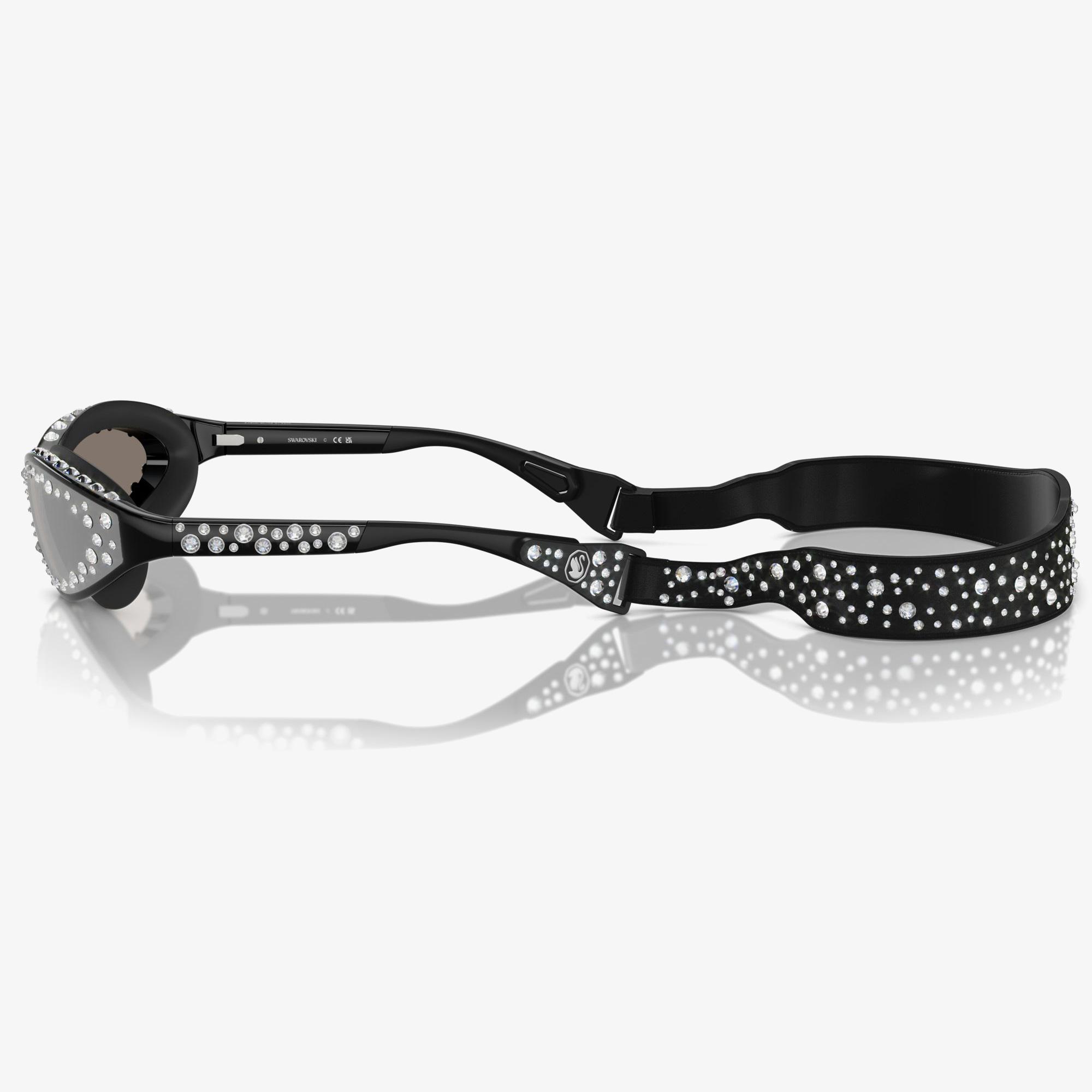 Swarovski Sk624 Kadın Siyah Güneş Gözlüğü