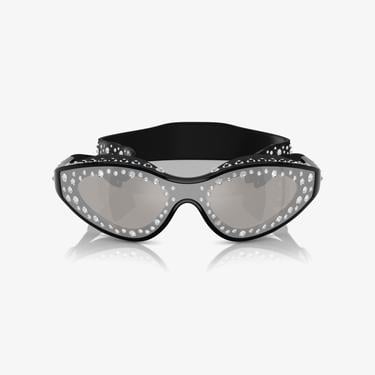  Swarovski Sk624 Kadın Siyah Güneş Gözlüğü