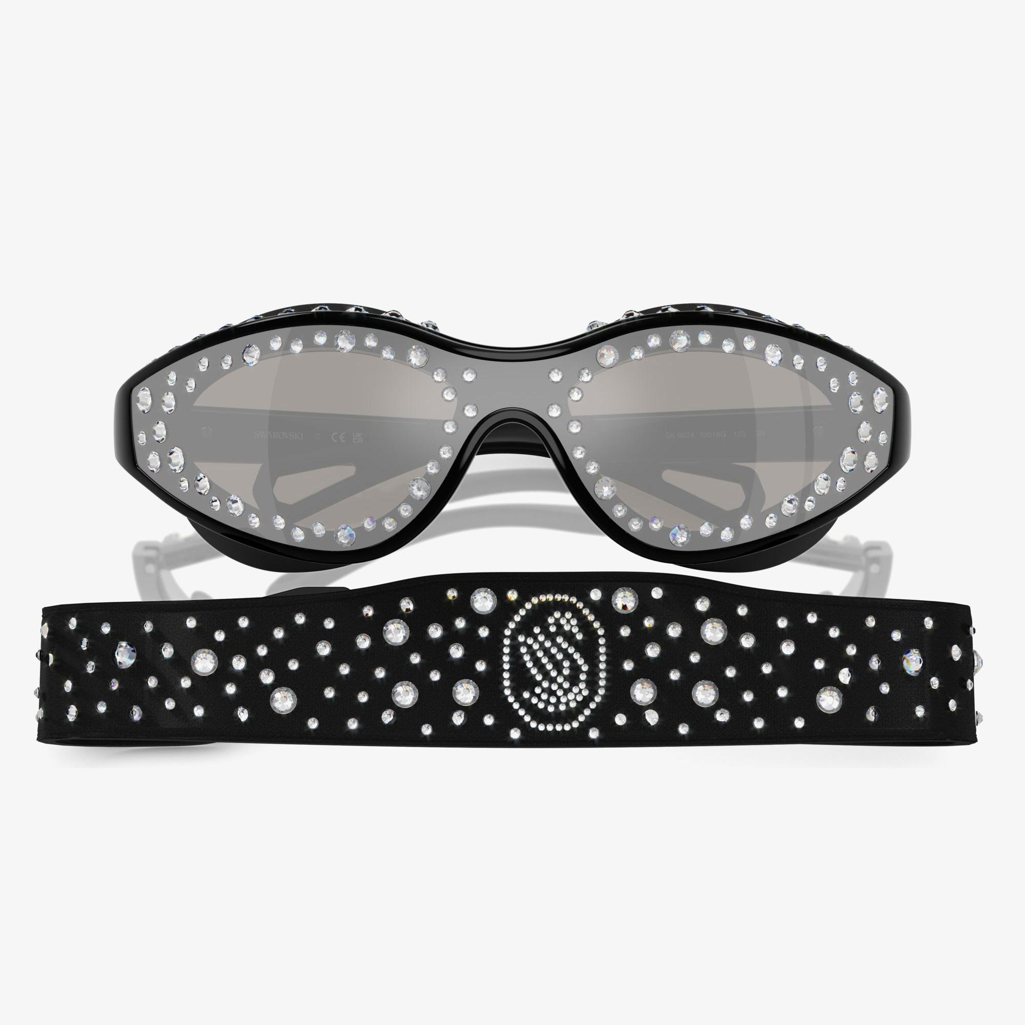 Swarovski Sk624 Kadın Siyah Güneş Gözlüğü