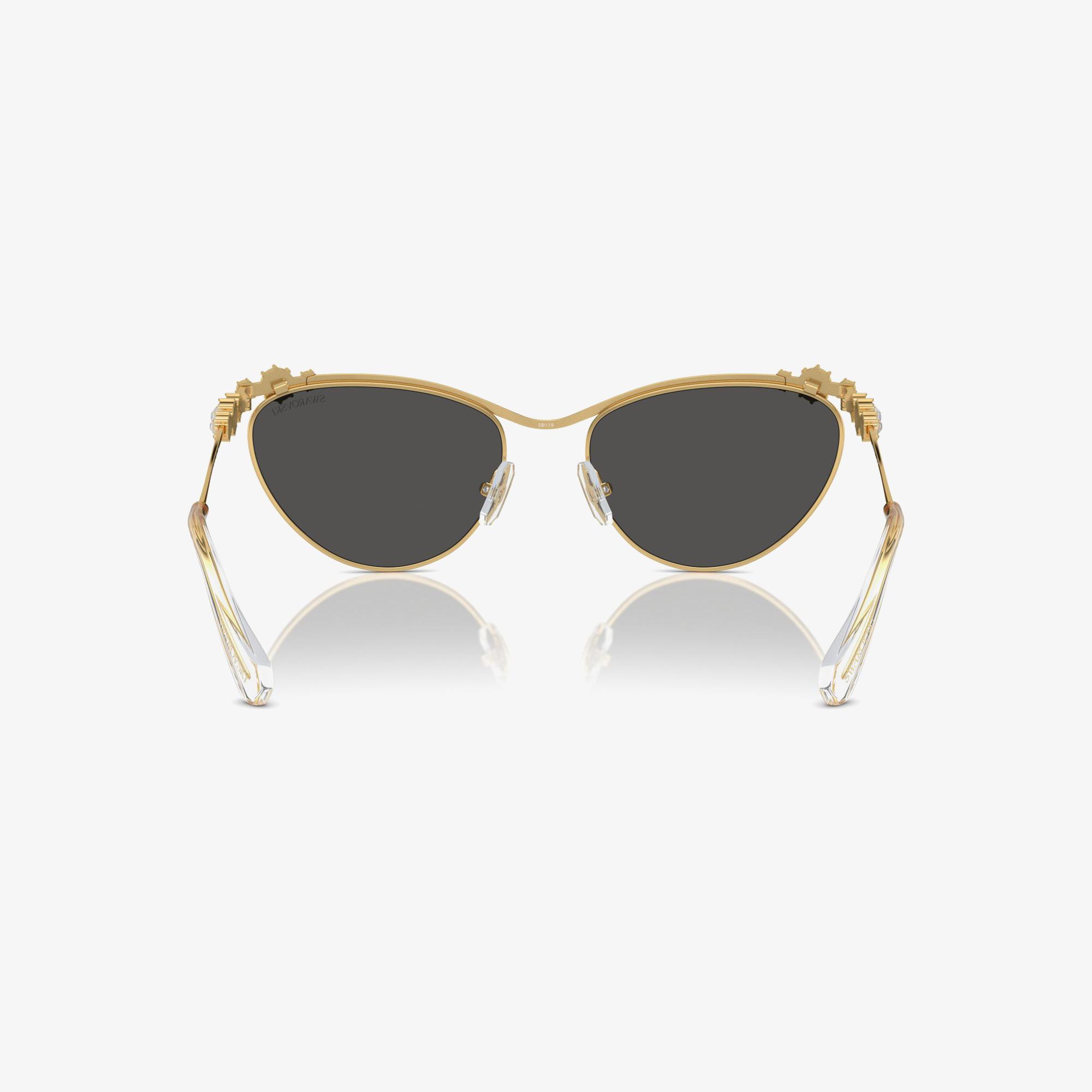 Swarovski Sk717 Kadın Altın Rengi Güneş Gözlüğü