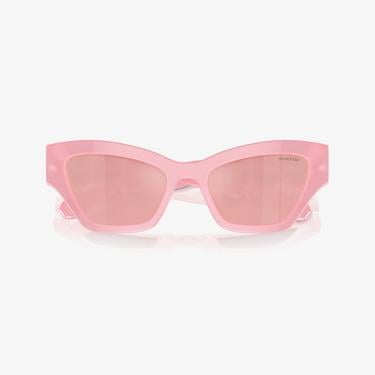  Swarovski Sk621 Kadın Pembe Güneş Gözlüğü
