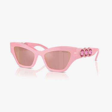  Swarovski Sk621 Kadın Pembe Güneş Gözlüğü