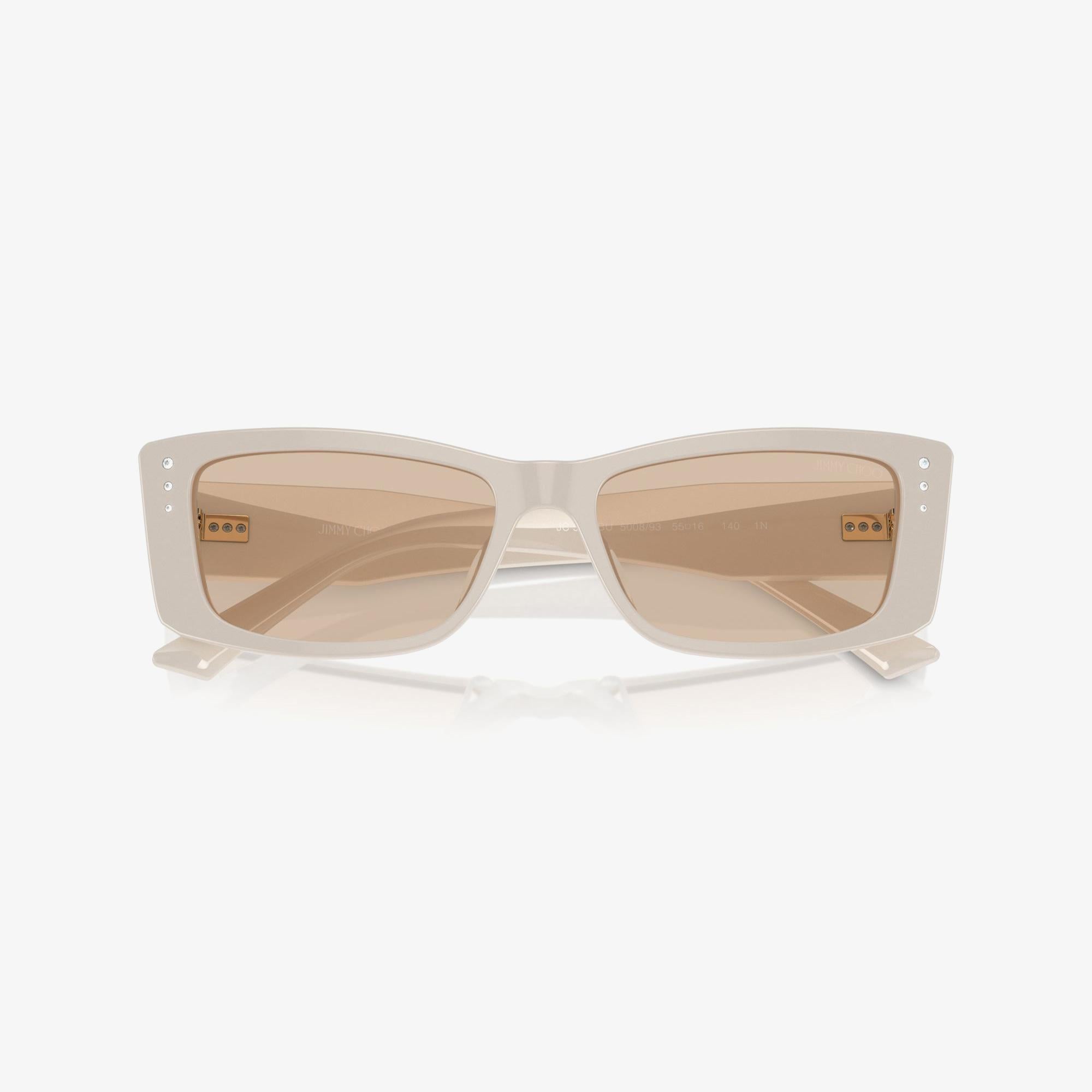 JIMMY CHOO Jc52Bu Kadın Beyaz Güneş Gözlüğü