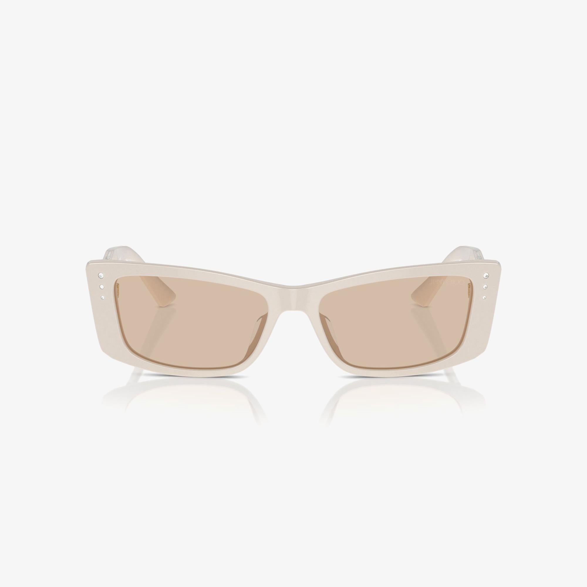 JIMMY CHOO Jc52Bu Kadın Beyaz Güneş Gözlüğü