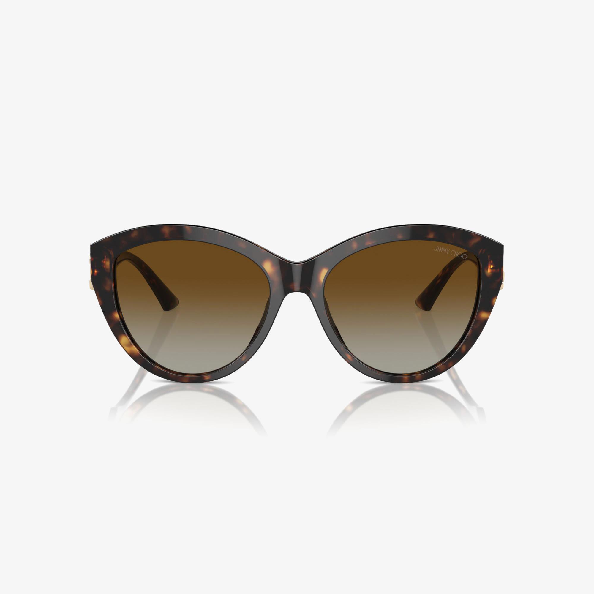 JIMMY CHOO Jc57 Kadın Kahverengi Güneş Gözlüğü