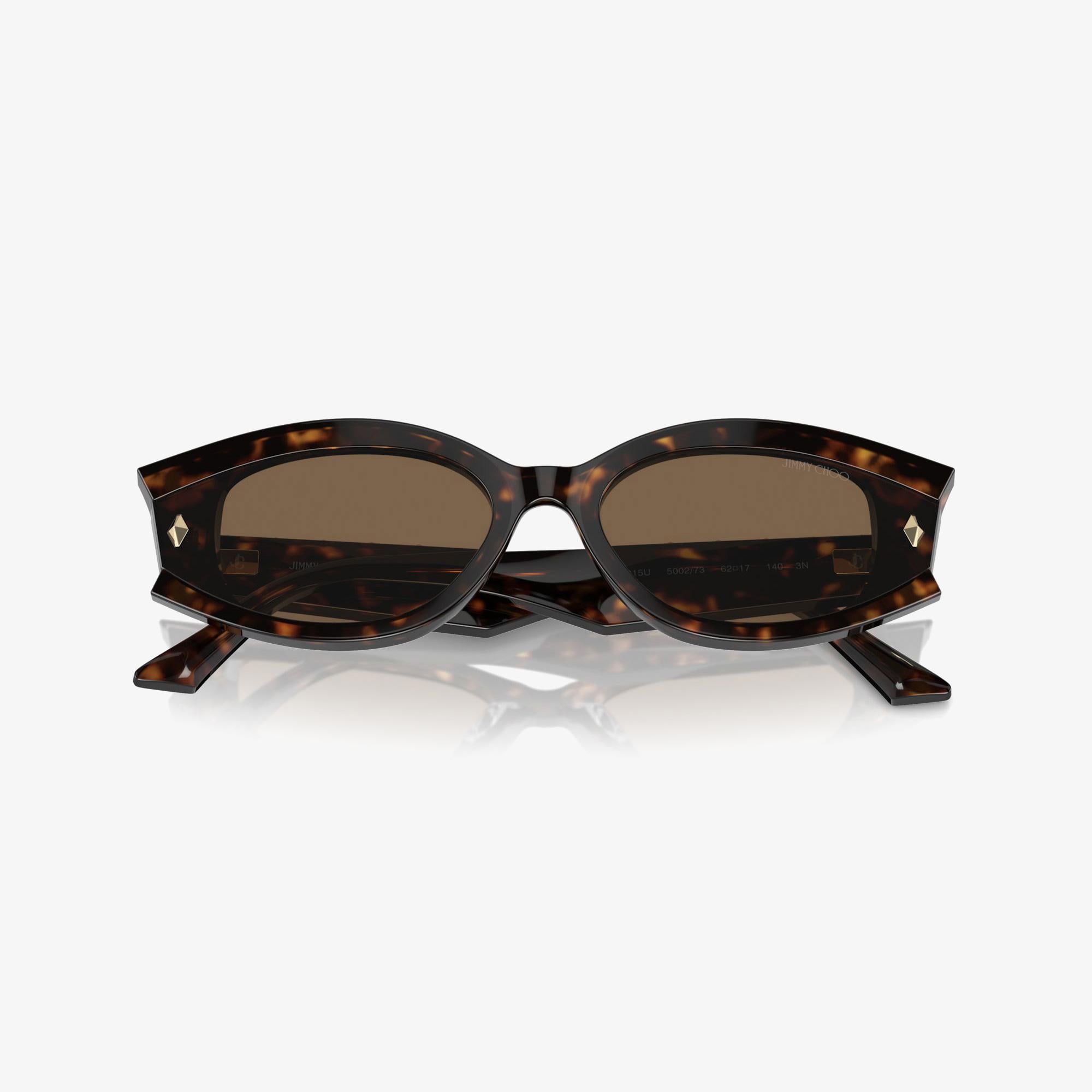 JIMMY CHOO Jc515U Kadın Kahverengi Güneş Gözlüğü