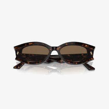  JIMMY CHOO Jc515U Kadın Kahverengi Güneş Gözlüğü