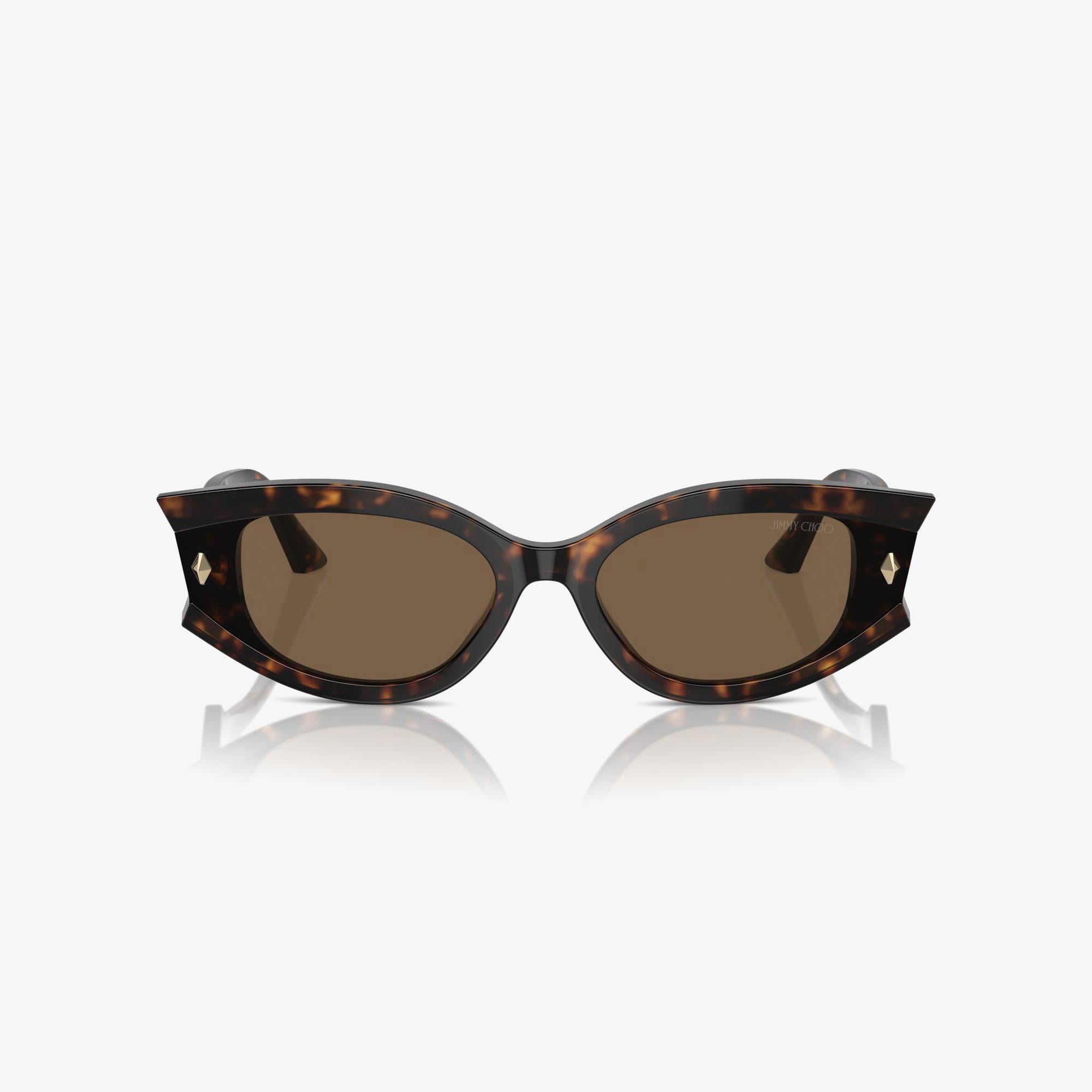 JIMMY CHOO Jc515U Kadın Kahverengi Güneş Gözlüğü