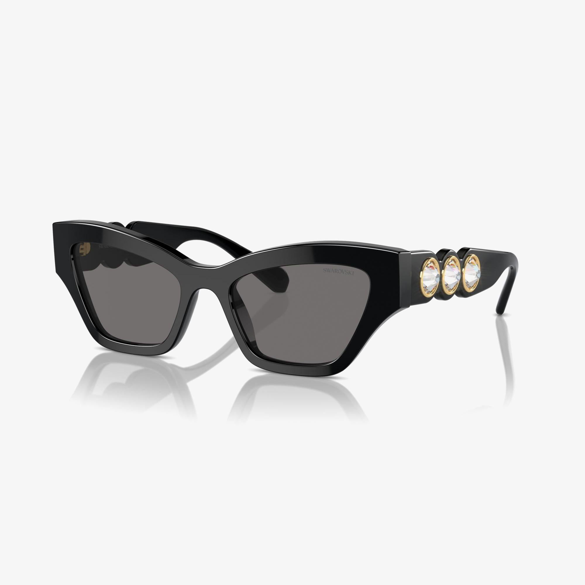 Swarovski Sk621 Kadın Siyah Güneş Gözlüğü