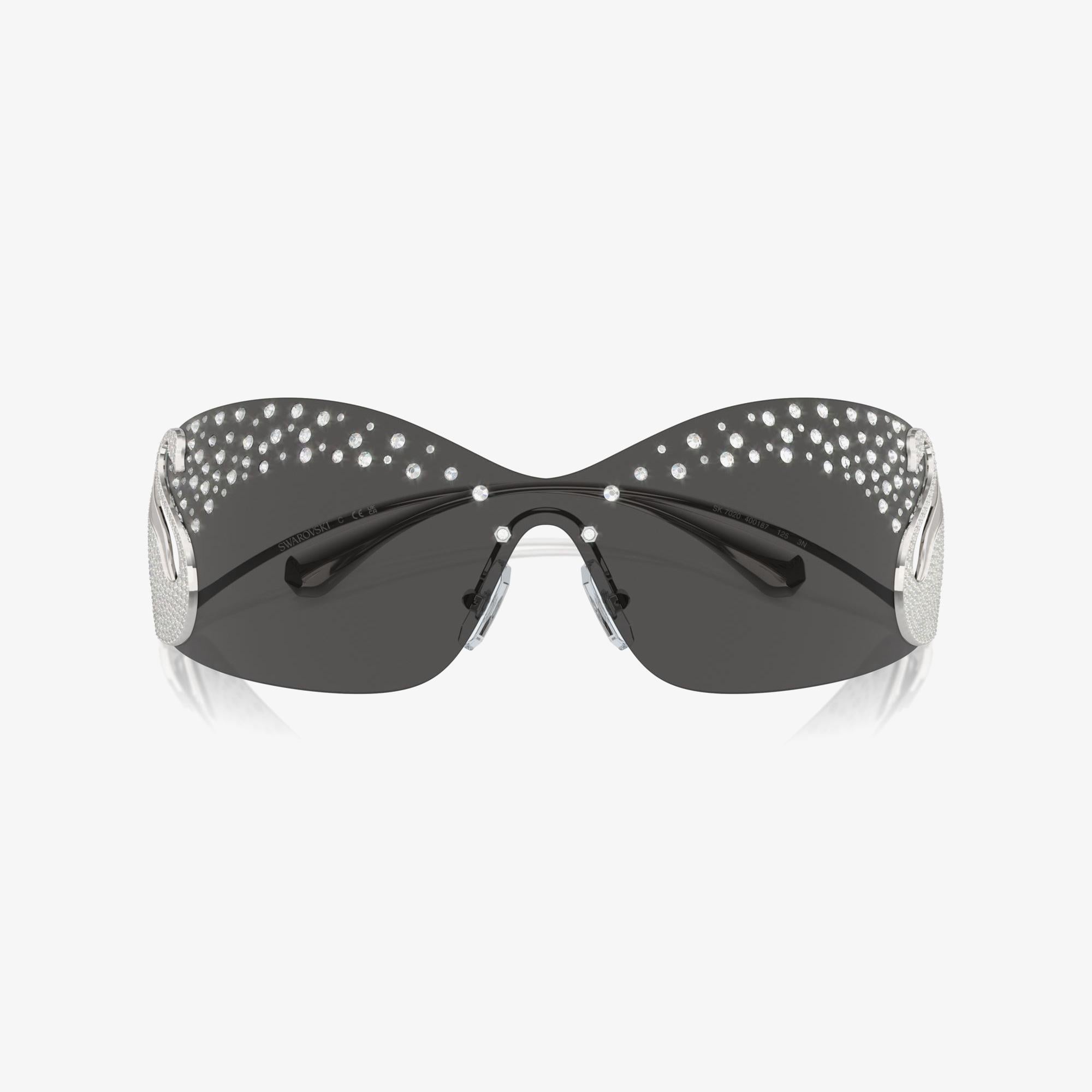 Swarovski Sk72 Kadın Gümüş Güneş Gözlüğü