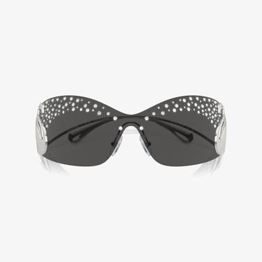  Swarovski Sk72 Kadın Gümüş Güneş Gözlüğü