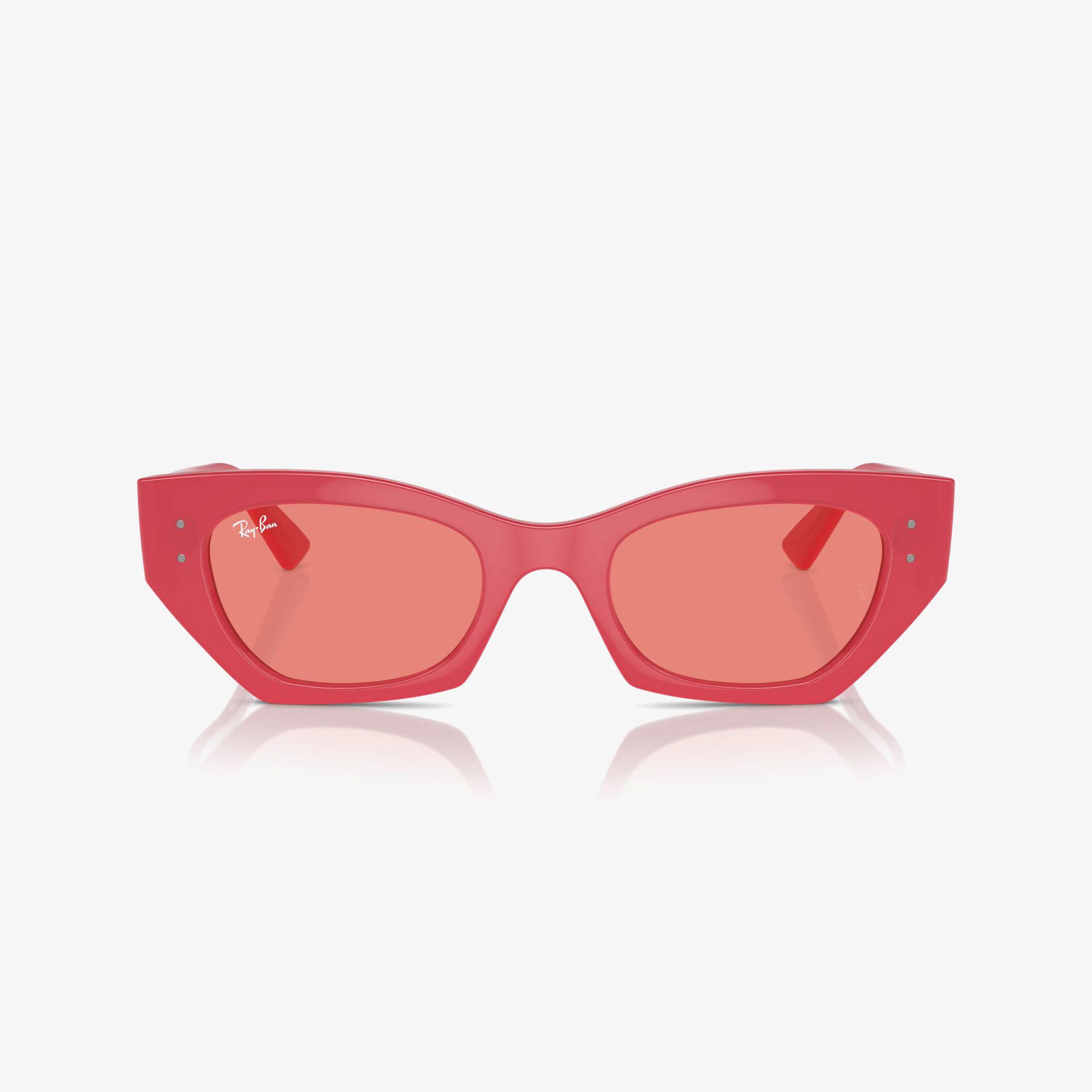 Ray-Ban Zena Unisex Kırmızı Güneş Gözlüğü