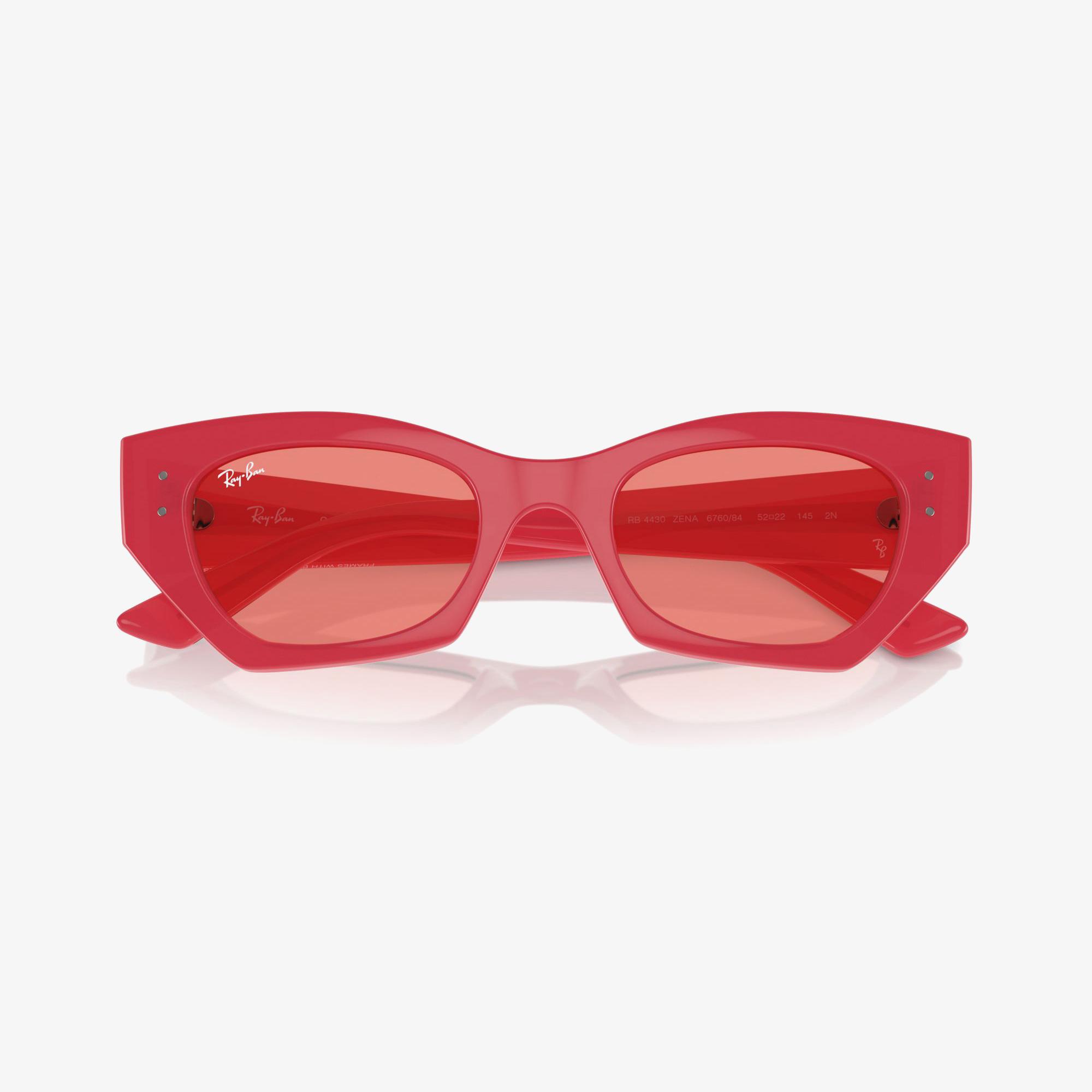 Ray-Ban Zena Unisex Kırmızı Güneş Gözlüğü