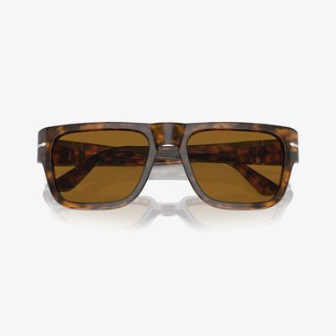  PERSOL Po3348S Unisex Kahverengi Güneş Gözlüğü