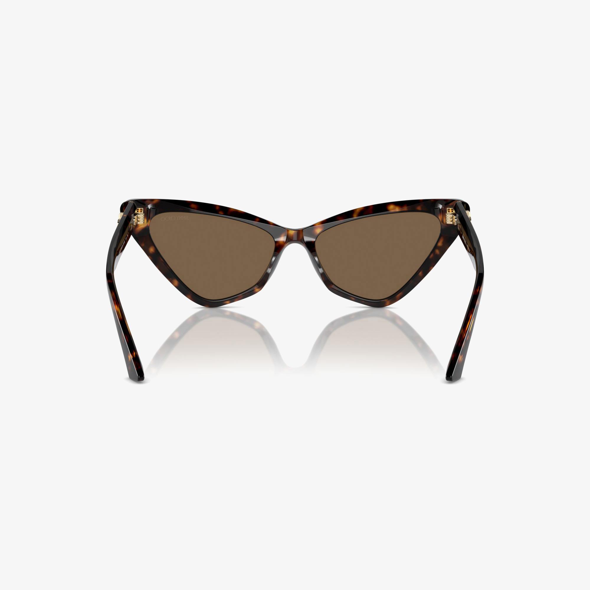 JIMMY CHOO Jc58 Kadın Kahverengi Güneş Gözlüğü