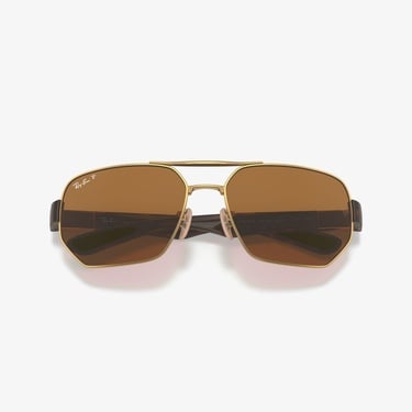 RAY-BAN 0RB3672 Unisex Altın Rengi Güneş Gözlüğü
