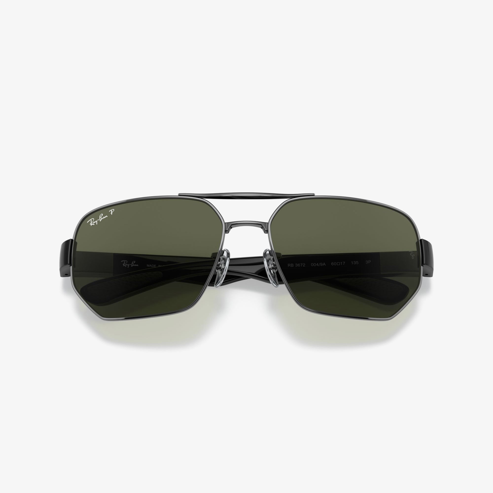 RAY-BAN 0RB3672 Unisex Gri Güneş Gözlüğü