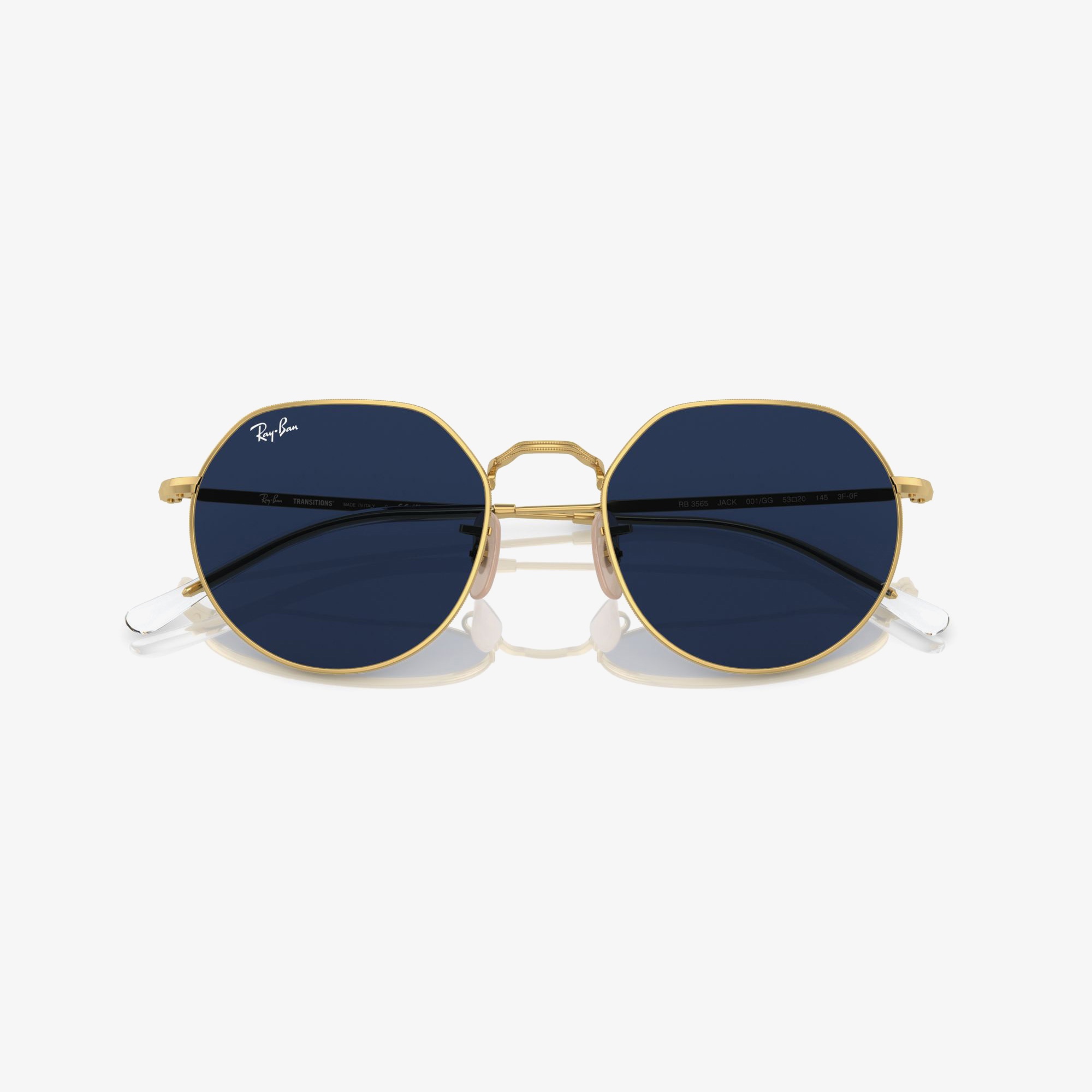 RAY-BAN 0RB3565 Unisex Altın Rengi Güneş Gözlüğü