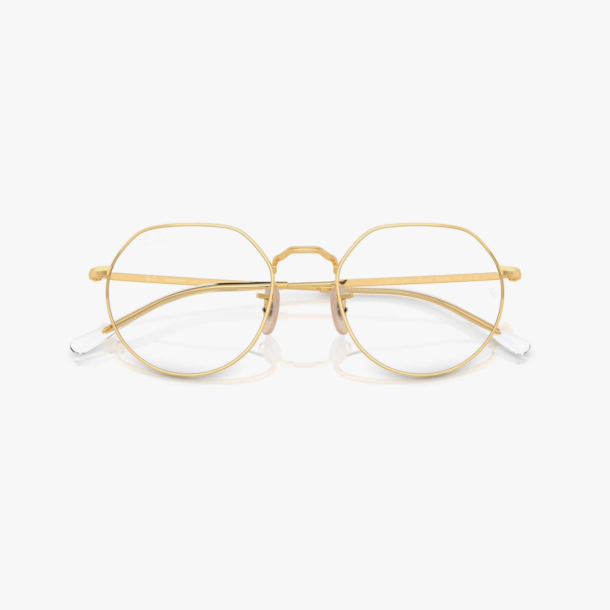 RAY-BAN 0RB3565 Unisex Altın Rengi Güneş Gözlüğü