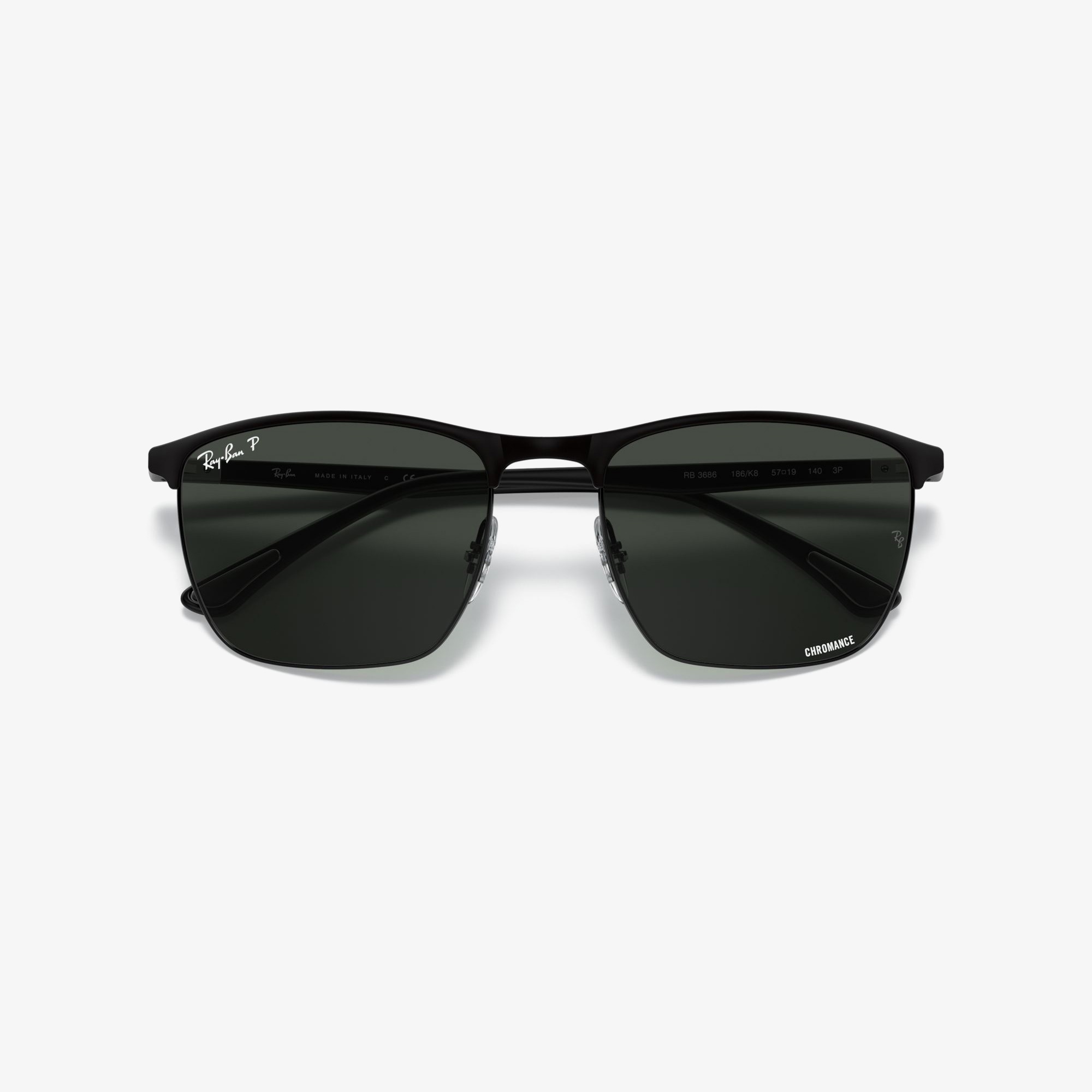 RAY-BAN 0RB3686 Unisex Siyah Güneş Gözlüğü