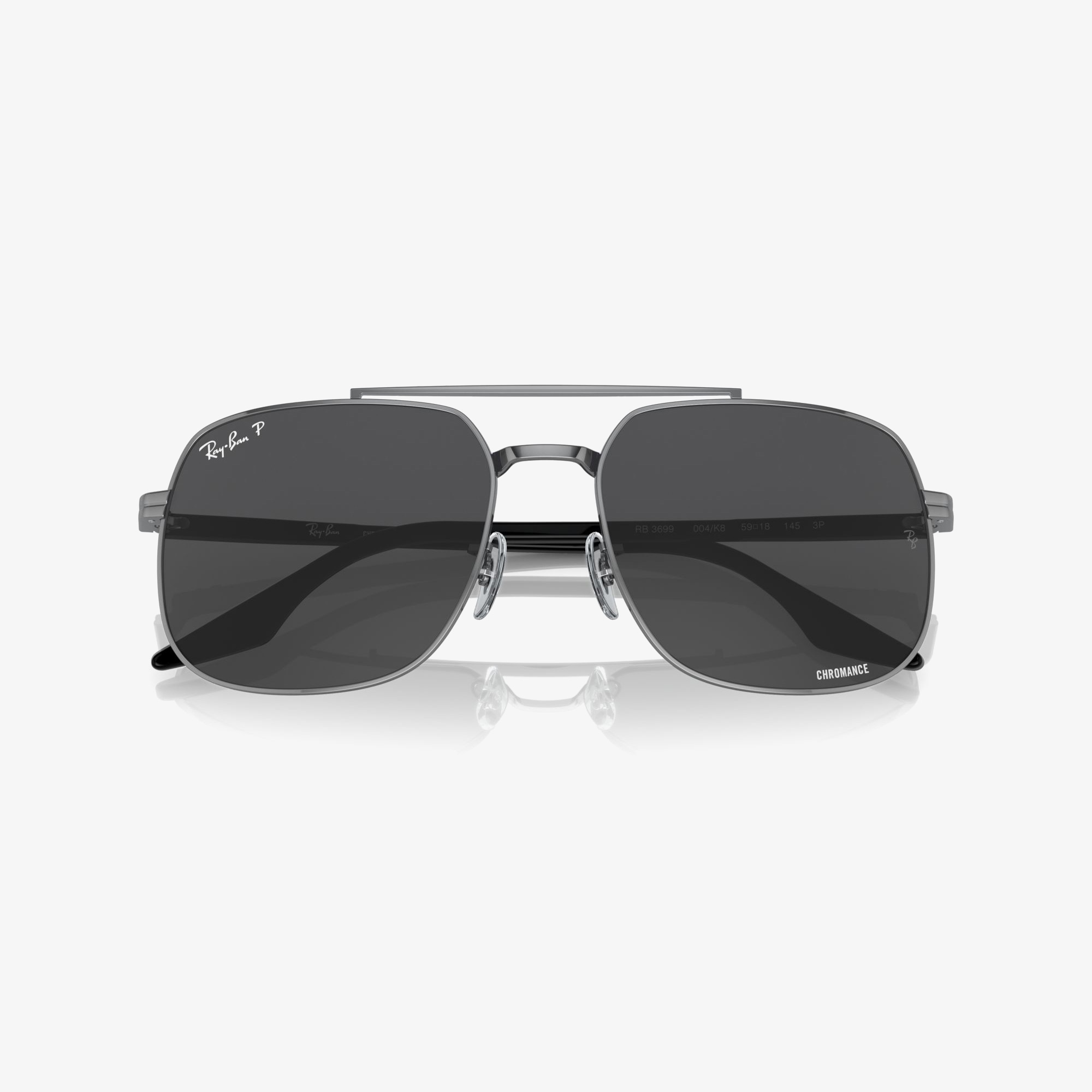 RAY-BAN 0RB3699 Unisex Gri Güneş Gözlüğü