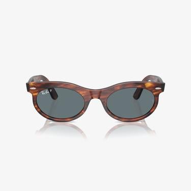  RAY-BAN Wayfarer Oval Unisex Kahverengi Güneş Gözlüğü
