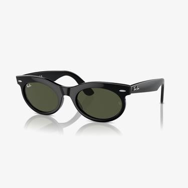  RAY-BAN Wayfarer Oval Unisex Siyah Güneş Gözlüğü